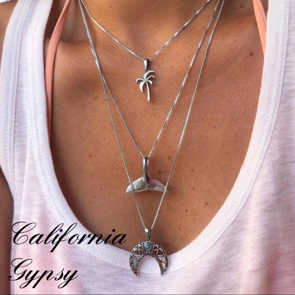 Jewelry - Boho Beach bohemian dolphin palm tree